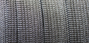 16mm Black Elastic Knitted 5m