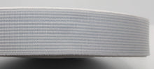 Load image into Gallery viewer, 25mm White Elastic Knitted 50m