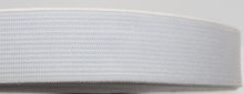 Load image into Gallery viewer, 25mm White Elastic Knitted 50m