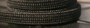 4mm Black Elastic Knitted - 50m