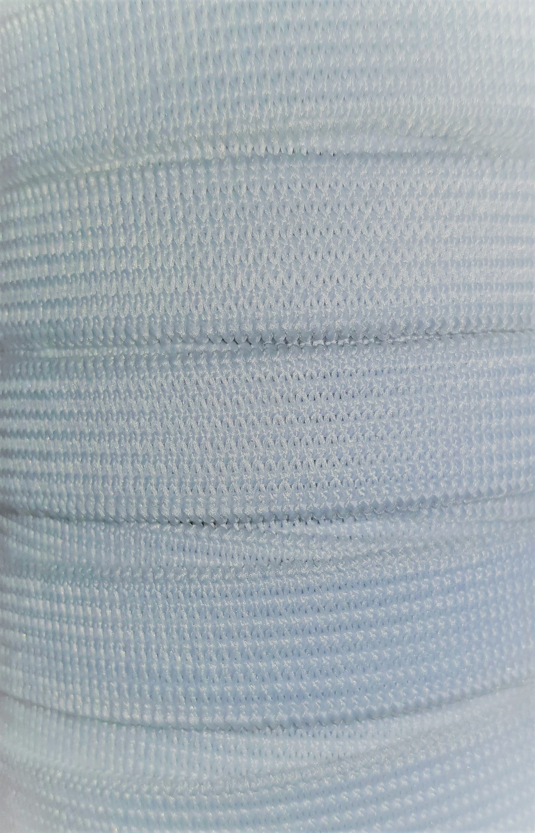 13mm White Elastic Knitted 100m