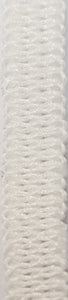4mm White Elastic Knitted - 1m