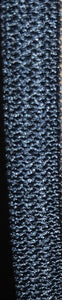 6mm Black Elastic Knitted - 50m