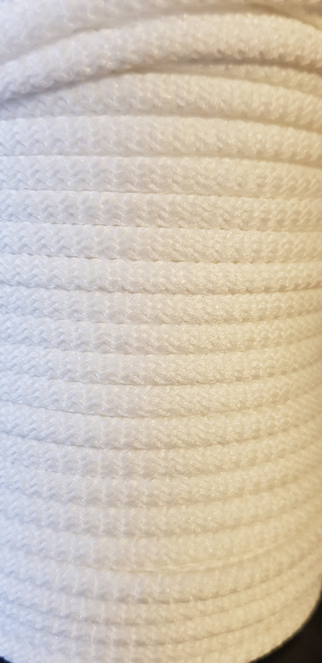 Polyester Cord 5mm White 100m
